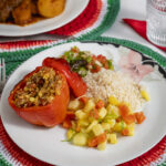 Roasted Bellpepper stuffed