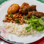 Bife à rolê, Rice & Carioca Beans